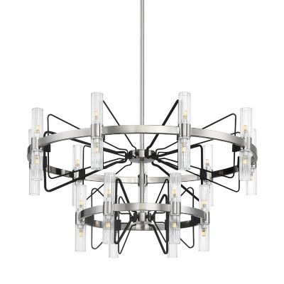 Mass Transit 2 Tier Chandelier