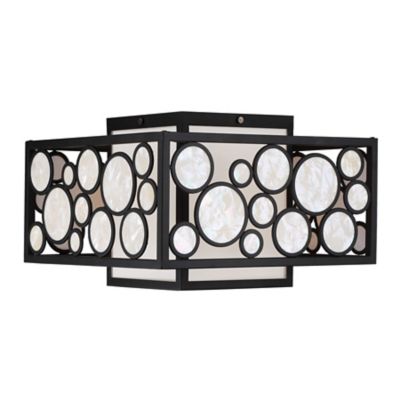 Mosaic flush deals mount ceiling light