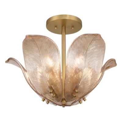 Orchid Semi-Flushmount