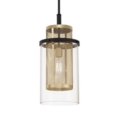Soho Pendant (Coal and Soft Brass) - OPEN BOX