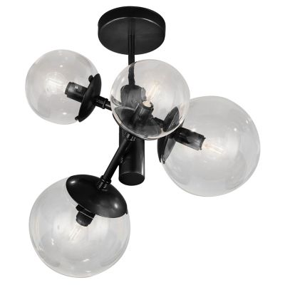 Global 4-Light Flushmount