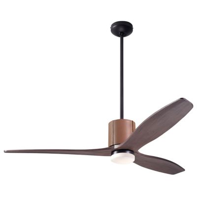 LeatherLuxe Ceiling Fan