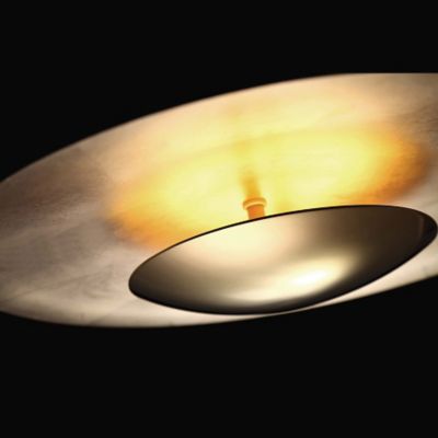 Shown in Gold Leaf finish, Medium size
