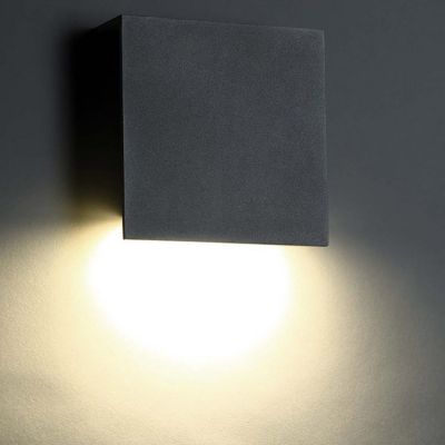 Shown in Bronze finish, Large size, lit
