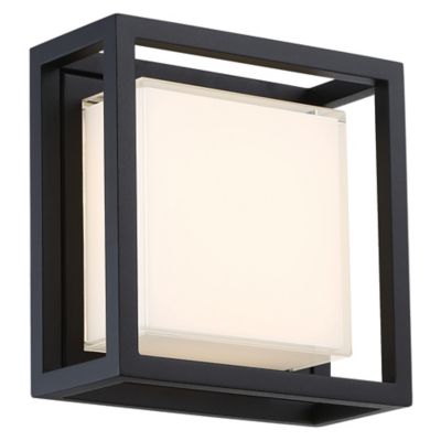 Framed LED Outdoor Wall Sconce