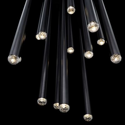 Shown in Black finish, detail view