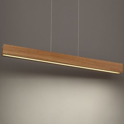 Shown in Walnut finish, lit