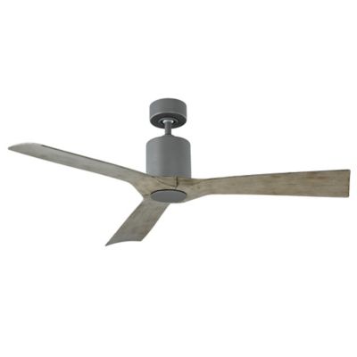Shown in Graphite with Weathered Gray fan body and blade finish, Light Cap