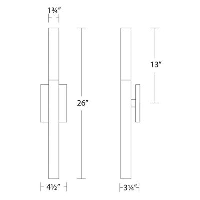 Minx LED Wall Sconce by Modern Forms at Lumens.com