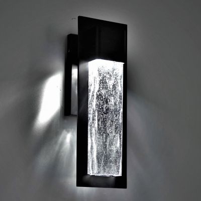 Shown in Black finish, lit