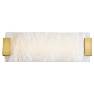 Quarry LED Alabaster Vanity Light & Wall Light