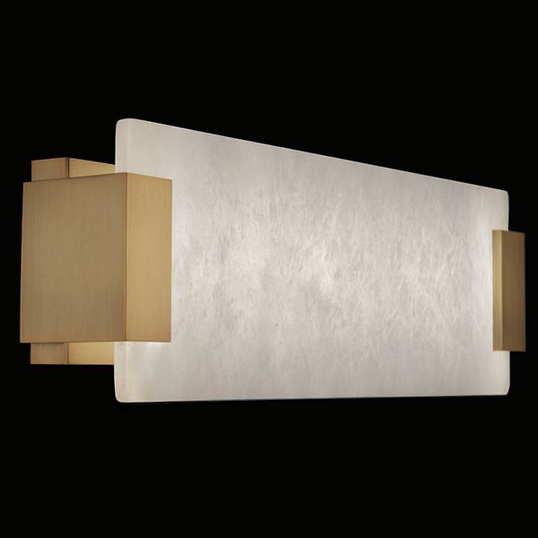 Quarry LED Alabaster Vanity Light & Wall Light