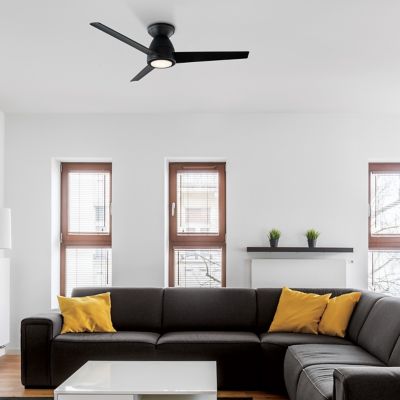 Shown in Matte Black fan body and blade finish