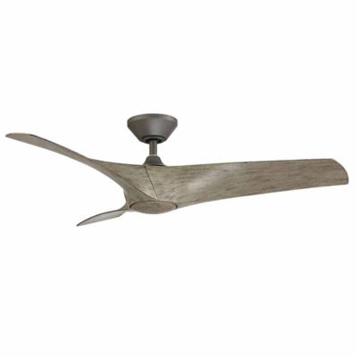 Zephyr LED Smart Ceiling Fan (Graphite Wood|52 In)-OPEN BOX