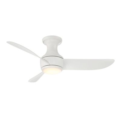 Corona LED Flushmount Ceiling Fan