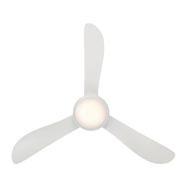 Corona LED Flushmount Ceiling Fan