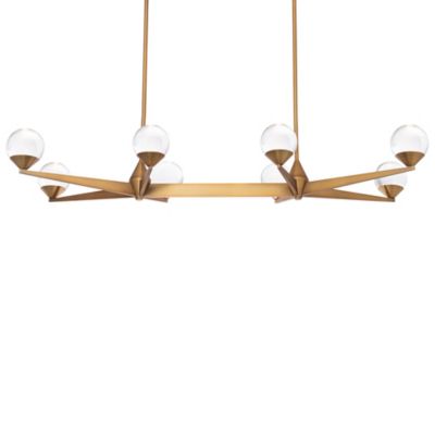 Double Bubble LED Linear Suspension