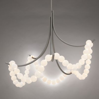 Shown in Antique Nickel finish, lit