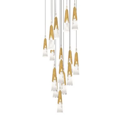Kilt Round LED Multi-Light Pendant