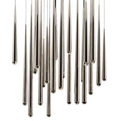 Cascade Square Multi-Light LED Pendant