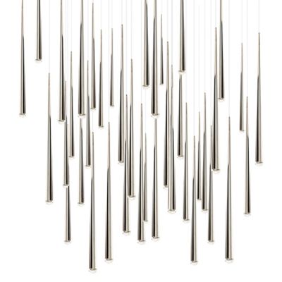 Cascade Square Multi-Light LED Pendant