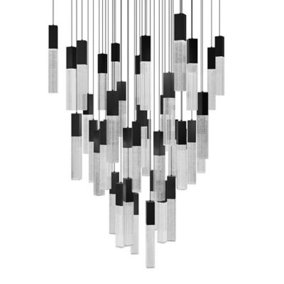 Cinema Square LED Multi Light Pendant