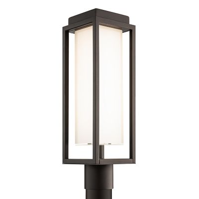Framed Outdoor LED Post Light