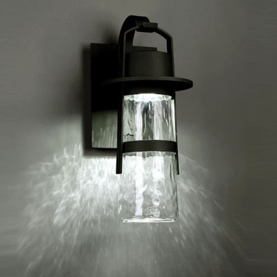 Shown in Black finish, lit