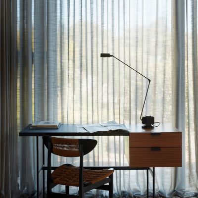 Shown in Black finish, in use