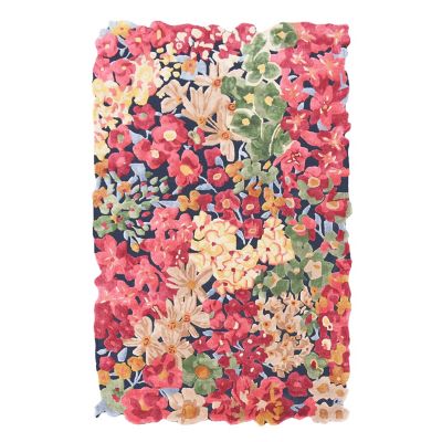 Laura's Flowers Area Rug