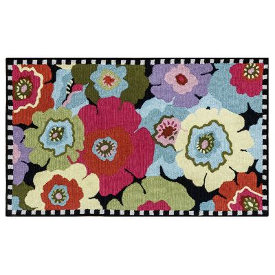 Always Flower Indoor/Outdoor Area Rug