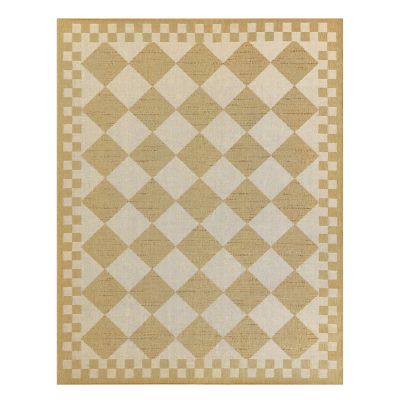 White Diamond Area Rug