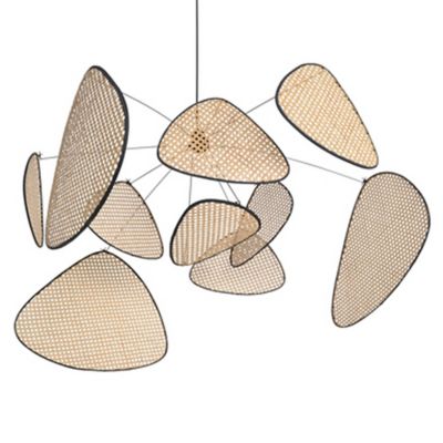 Screen XL Chandelier by Market Set (Natural)-OPEN BOX RETURN