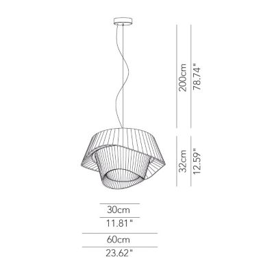 Coco Pendant by Modo Luce at