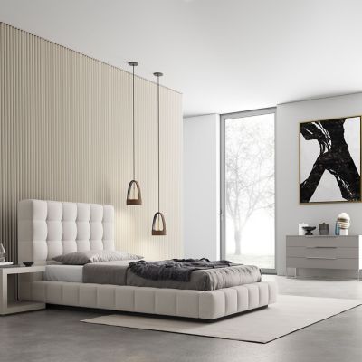 Shown in Luna Fabric Frame material, Twin size, in use