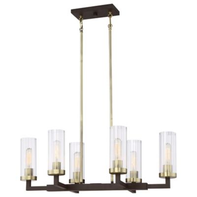 Ainsley Court 6-Light Linear Suspension