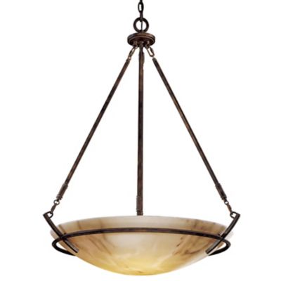 Calavera Bowl Pendant by Minka-Lavery (Med)-OPEN BOX