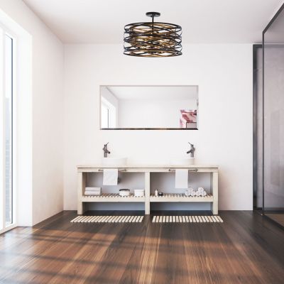 Vortic Flow Pendant / Semi-Flushmount by Minka-Lavery at Lumens.com