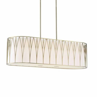 Regal Terrace Linear Suspension (Soft Brass) - OPEN BOX