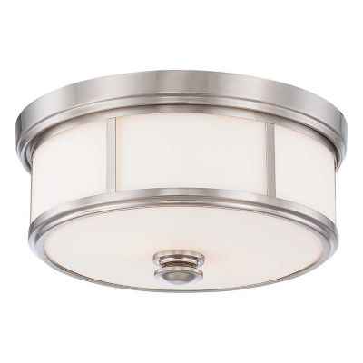 Harbour Point Flushmount (Brushed Nickel|Medium) - OPEN BOX