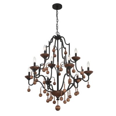 Colonial Charm 2 Tier Chandelier by Minka-Lavery at