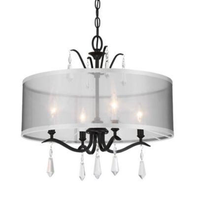 Laurel Estate Drum Pendant / Semi-Flushmount