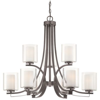 Parsons Studio 2-Tier Chandelier
