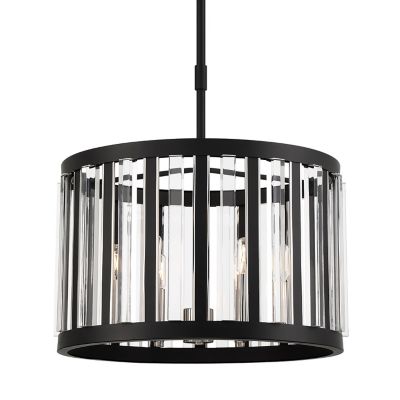 Majestic Splendor Chandelier (Sand Coal and Nickel)-OPEN BOX