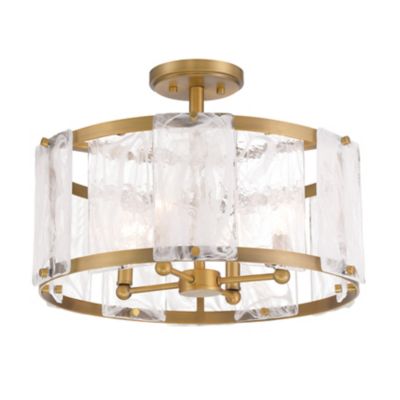 Veil Semi Flushmount