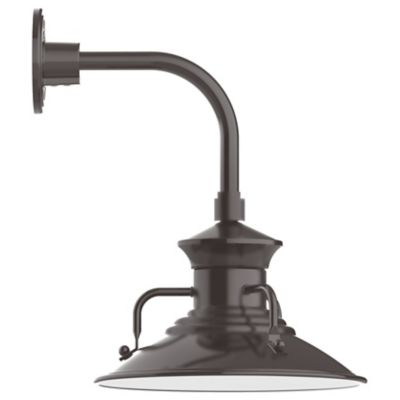 Betty Outdoor Curved Arm Wall Sconce