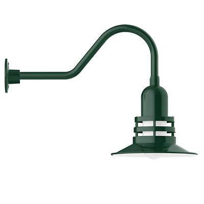 Olive Outdoor Gooseneck Wall Sconce