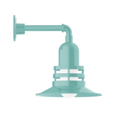 Olive Outdoor Straight Arm Wall Sconce