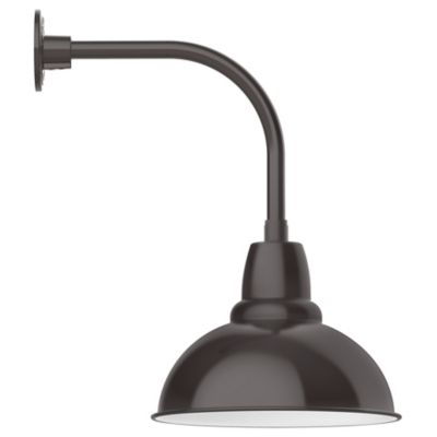 Rhonda Outdoor Curved Arm Wall Sconce