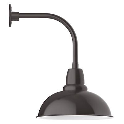 Rhonda Outdoor Curved Arm Wall Sconce